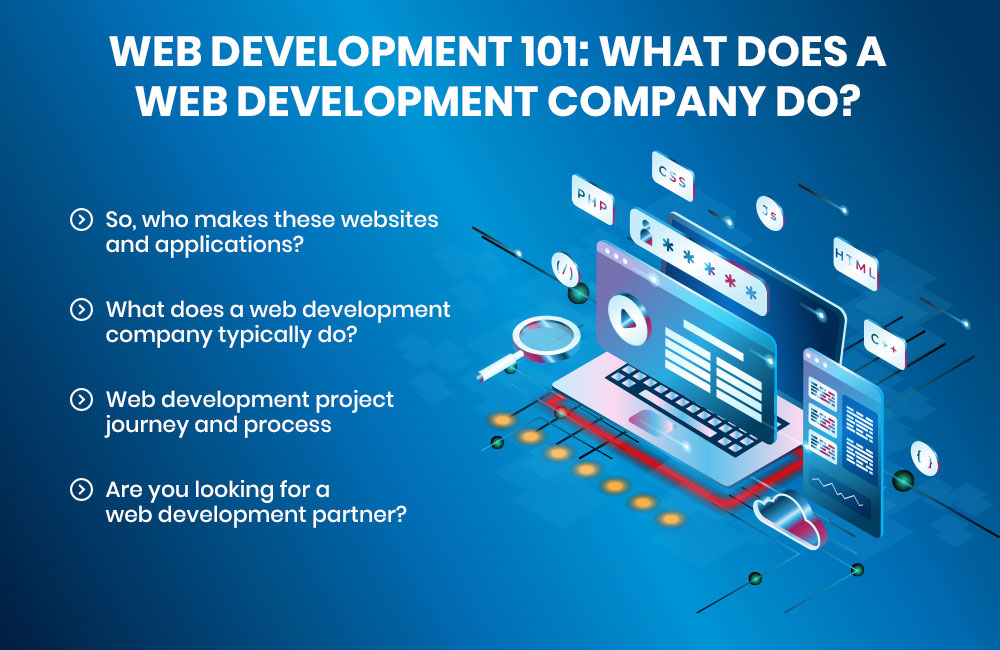 Web Development 101: What Does a Web Development Company Do?